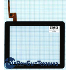 Сенсорное стекло (тачскрин) Texet TM-9740 черный