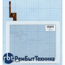 Сенсорное стекло (тачскрин) Texet TM-9740 белый