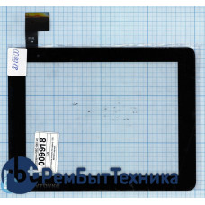 Сенсорное стекло (тачскрин)  QSD 8007-03 черный
