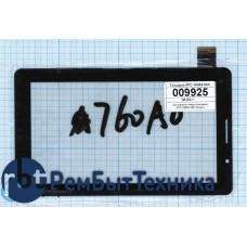 Сенсорное стекло (тачскрин) FPC-0760A0-V01 черный