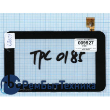 Сенсорное стекло (тачскрин) TPC0185 ver2.0  черный