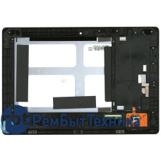 Модуль (Матрица, экран, дисплей HJ101IA-01I + тачскрин) Lenovo IdeaTab S6000 с рамкой черный