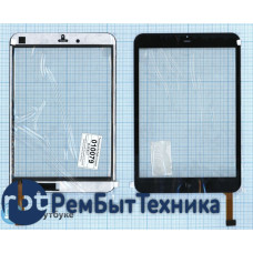 Сенсорное стекло (тачскрин) DH-0736A1-PG-FPC черный