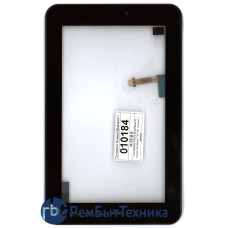 Сенсорное стекло (тачскрин) Huawei Mediapad 7 S7-701 черный с рамкой