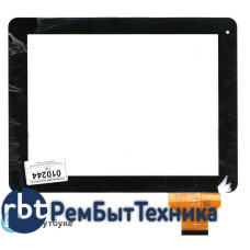 Сенсорное стекло (тачскрин) QSD E-C97001-01 черное