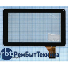 Сенсорное стекло (тачскрин) DH-0902A1-FPC03-02 черное
