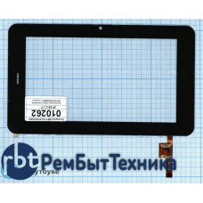 Сенсорное стекло (тачскрин) EST-04-0700-0893 V1 черный