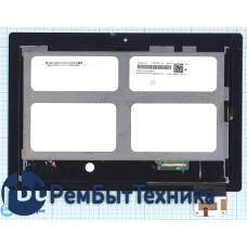 Модуль (Матрица, экран, дисплей Q101IRE-LA1 + тачскрин) Lenovo S6000 черный