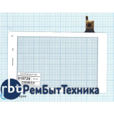 Сенсорное стекло (тачскрин) 070367-01A-V1 белый VER.1 Сенсорное стекло (тачскрин) 070367-01A-V1 белый VER.1