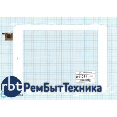 Сенсорное стекло (тачскрин) QSD E-C8015-01 белый