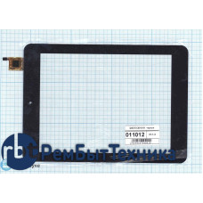 Сенсорное стекло (тачскрин) QSD E-C8015-01  черный