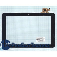 Сенсорное стекло(тачскрин) Digma IDSQ11 черный