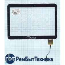 Сенсорное стекло(тачскрин) F-WGJ10154-J-V1 черный