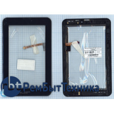 Сенсорное стекло (touchscreen) Huawei Mediapad 7 Vogue S7-602 черный с рамкой