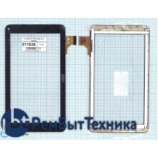 Сенсорное стекло (тачскрин) ZHC-283A черное