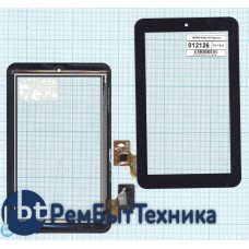 Сенсорное стекло (Тачскрин) DIGMA iDsQ7 3G черный