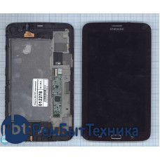 Модуль (Матрица, экран, дисплей + тачскрин ) Samsung Galaxy Tab 3 7.0 SM-T211 с передней панелью коричневый