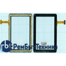 Сенсорное стекло (тачскрин) DH-0918A1-PG-FPC058 черное Сенсорное стекло (тачскрин) DH-0918A1-PG-FPC058 черное
