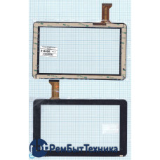 Сенсорное стекло (тачскрин) CZY6366A01-FPC черный Сенсорное стекло (тачскрин) CZY6366A01-FPC черный