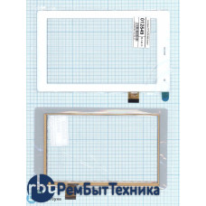 Сенсорное стекло (тачскрин) TPT-070-360 белое