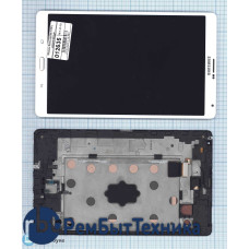Модуль (Матрица, экран, дисплей+тачскрин) Samsung Galaxy Tab S 8.4 SM-T700 с рамкой белый Модуль (Матрица, экран, дисплей+тачскрин) Samsung Galaxy Tab S 8.4 SM-T700 с рамкой белый