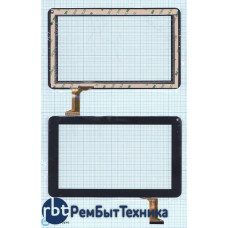 Сенсорное стекло (тачскрин) DH-0926A1-PG-FPC080-V3.0 черное