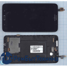 Модуль (Матрица, экран, дисплей + тачскрин) Samsung T2558 Galaxy Mega 7.0 черный