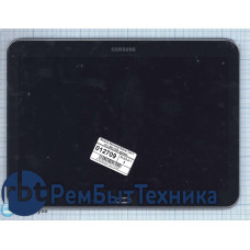 Модуль (Матрица, экран, дисплей + тачскрин) Samsung Galaxy Tab 4 10.1 SM-T530 черный с рамкой