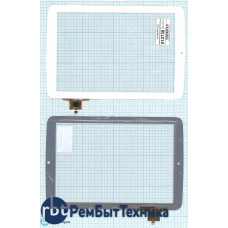 Сенсорное стекло (тачскрин) AT-C9093-FPC белое