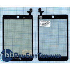 Сенсорное стекло (тачскрин) для Ipad mini 3 (retina) original + IC черное