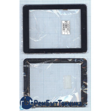 Сенсорное стекло (тачскрин) Prestigio MultiPad 2 Prime Duo pmp5780d черный с рамкой