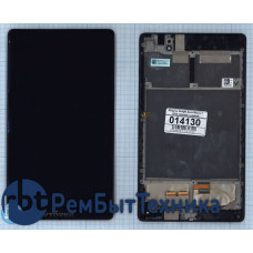 Модуль (Матрица, экран, дисплей + тачскрин) Google Asus Nexus 7 2nd (2013) LTE черный с рамкой Модуль (Матрица, экран, дисплей + тачскрин) Google Asus Nexus 7 2nd (2013) LTE черный с рамкой