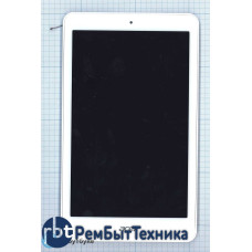 Модуль (Матрица, экран, дисплей + тачскрин) Acer Iconia One 8 B1-820 белый с белой рамкой
