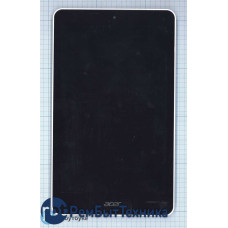 Модуль (Матрица, экран, дисплей + тачскрин) Acer Iconia One 8 B1-820 черный с белой рамкой