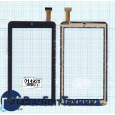 Сенсорное стекло (тачскрин) Texet TM-7056 / Texet TM-7089 FX-C7.0-0113A-F-01 KDX черное
