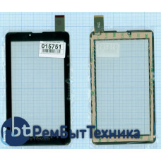 Сенсорное стекло (тачскрин) HS1275 V106pg черное