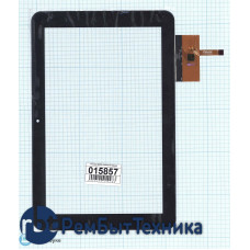 Сенсорное стекло (тачскрин) QSD E-C100013-04 черное