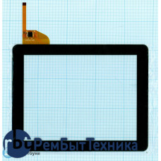 Сенсорное стекло (тачскрин) OPD-TPC0034 черное