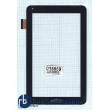Сенсорное стекло (тачскрин) XC-PG0900-029B-A0-FPC черное