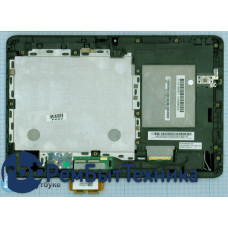 Модуль (Матрица, экран, дисплей B101EVT05.0 + тачскрин) Acer Iconia Tab A210 A211 черный с рамкой