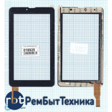 Сенсорное стекло (тачскрин) ZLD0700270716-F-B черное