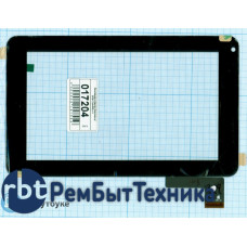 Сенсорное стекло (тачскрин) SG5137A-FPC-V1 черное