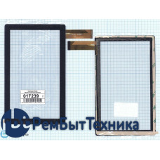 Сенсорное стекло (тачскрин) CFPCWT1017A070V01/GT07001A черное