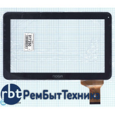 Сенсорное стекло (тачскрин) FM101301KA (257*159 mm) черный