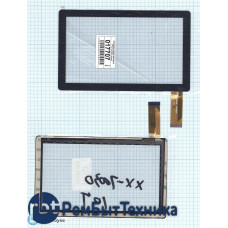 Сенсорное стекло (тачскрин) TPT-070-066R3 черное