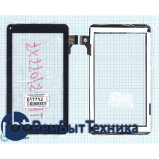 Сенсорное стекло (тачскрин) TPC-51055 v3.0 черное