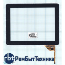 Сенсорное стекло (тачскрин) YTG-P97002-F1 V1.2 черное