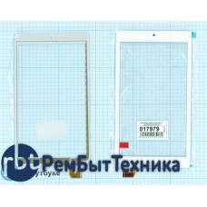 Сенсорное стекло (тачскрин) LWGB07000530 REV-A2 (184*102 mm) белое
