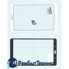Сенсорное стекло (тачскрин) Samsung Galaxy Tab S 8.4 SM-T700 белое