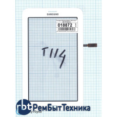 Сенсорное стекло (тачскрин) Samsung Galaxy Tab 3 Lite 7.0 SM-T114 белое